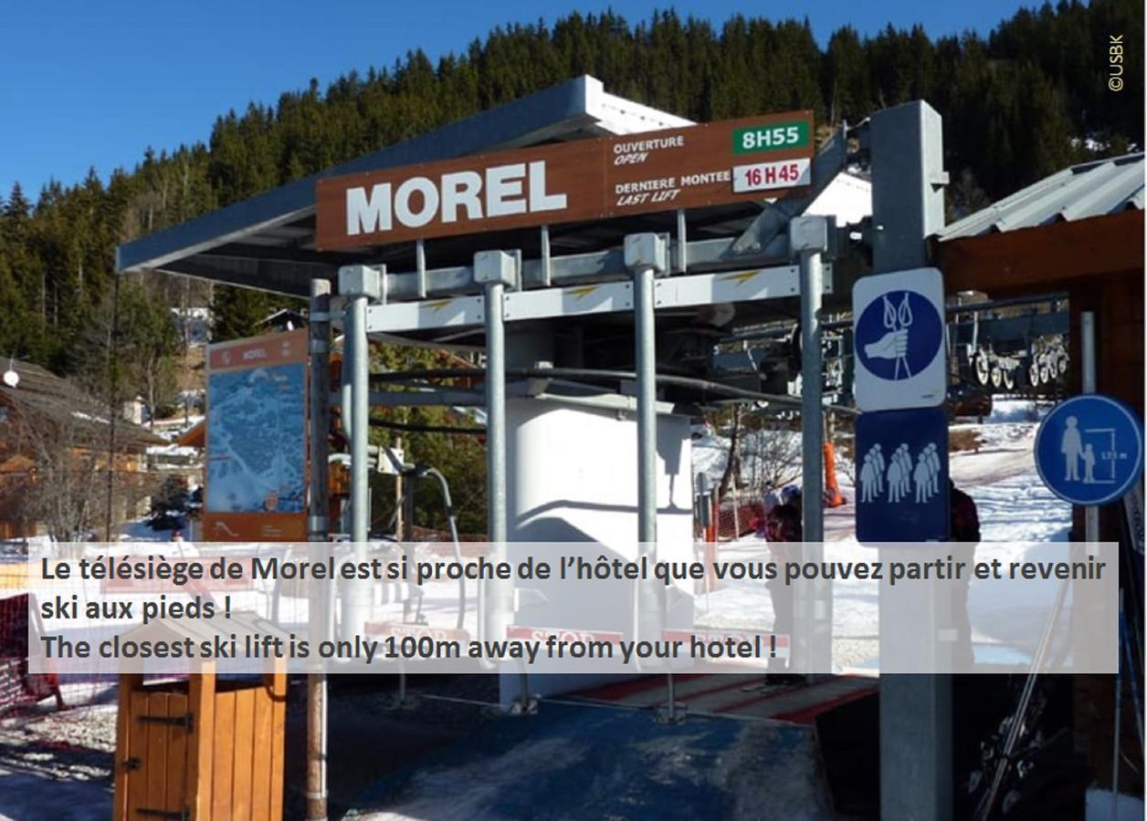 Hotel Le Chamois D'Or, Ussim Vacances Méribel Dış mekan fotoğraf